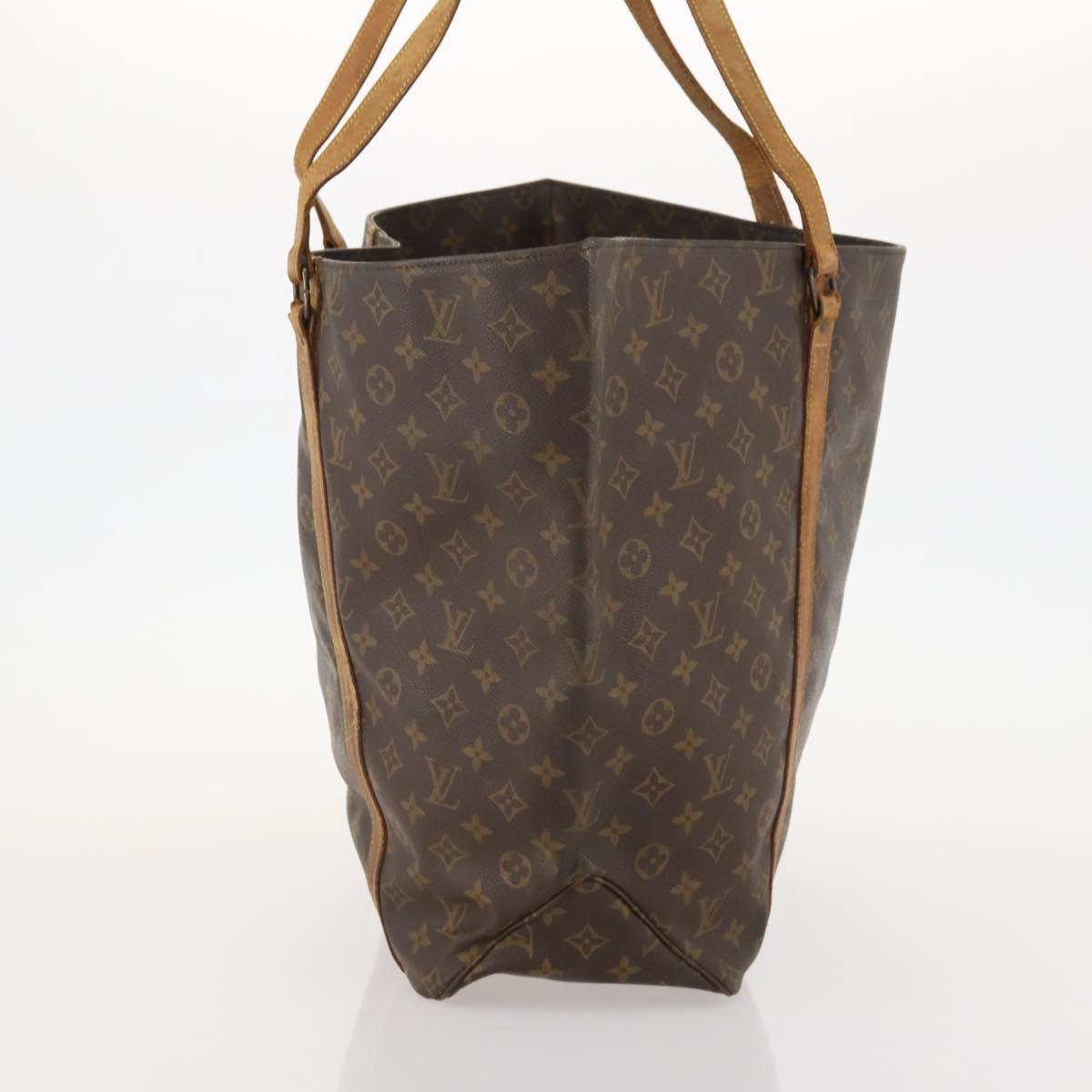 LOUIS VUITTON Monogram Sac Shopping Tote Bag M51108 LV Auth LNZ066