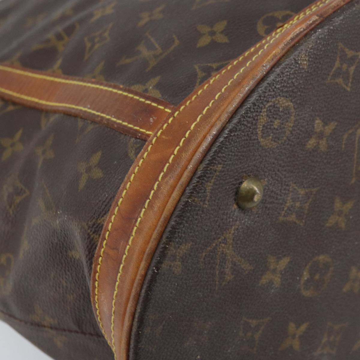 LOUIS VUITTON Monogram Bucket GM Shoulder Bag M42236 LV Auth LNZ072