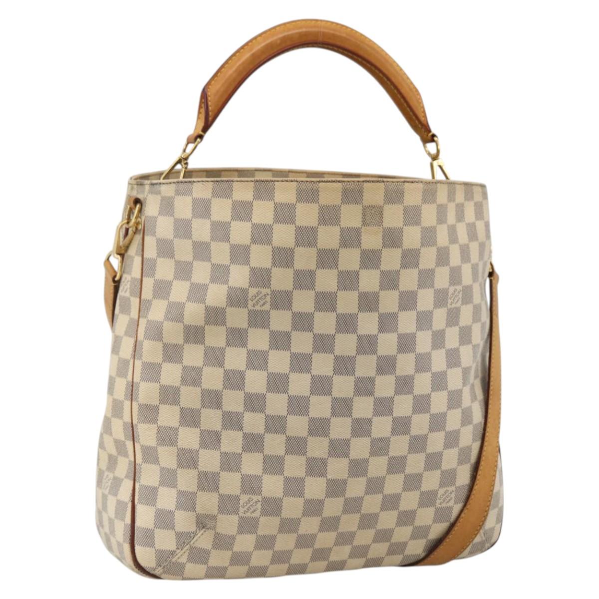 LOUIS VUITTON Damier Azur Sophie Shoulder Bag 2way N41216 LV Auth LNZ075