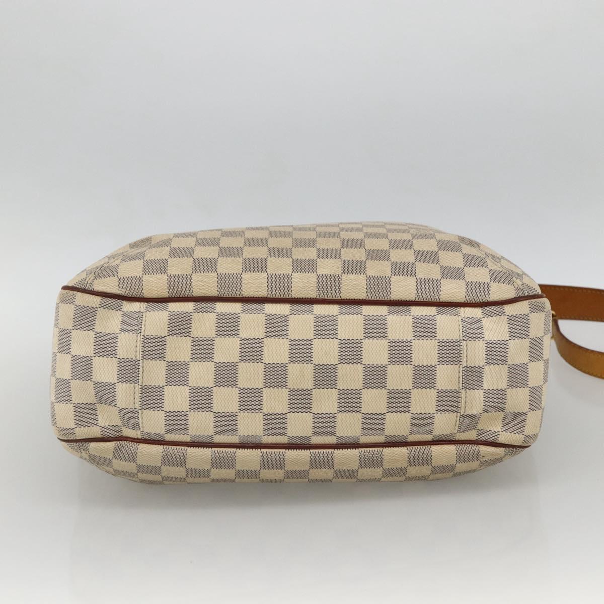 LOUIS VUITTON Damier Azur Sophie Shoulder Bag 2way N41216 LV Auth LNZ075