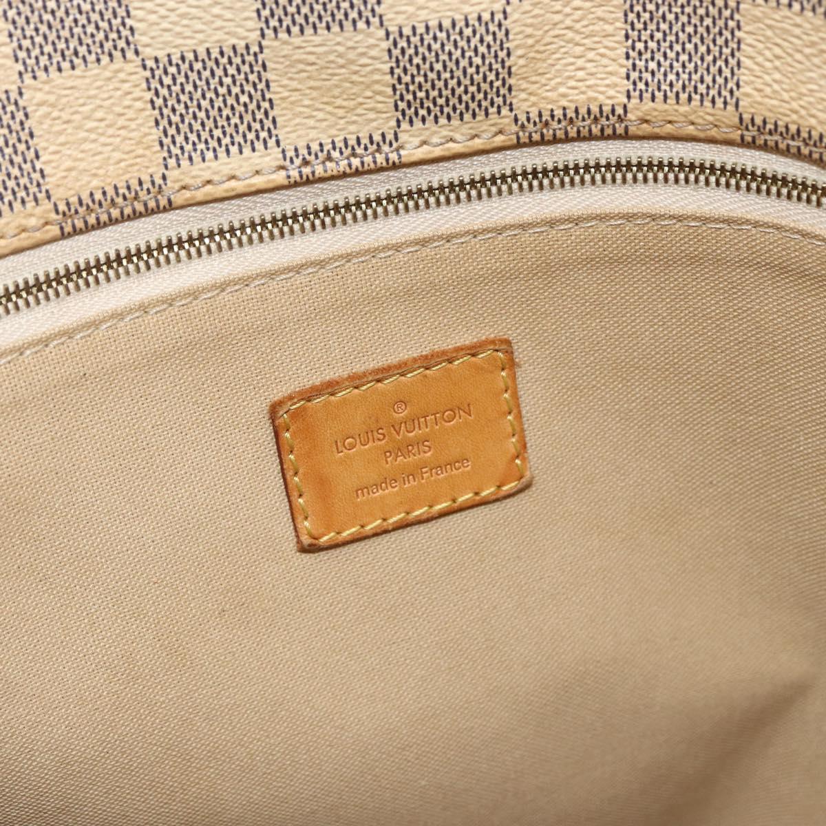 LOUIS VUITTON Damier Azur Sophie Shoulder Bag 2way N41216 LV Auth LNZ075