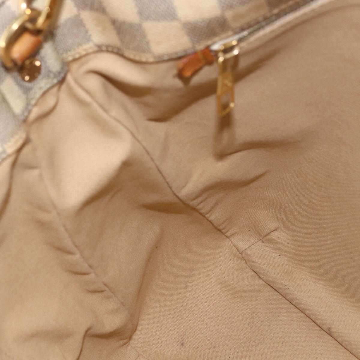 LOUIS VUITTON Damier Azur Sophie Shoulder Bag 2way N41216 LV Auth LNZ075