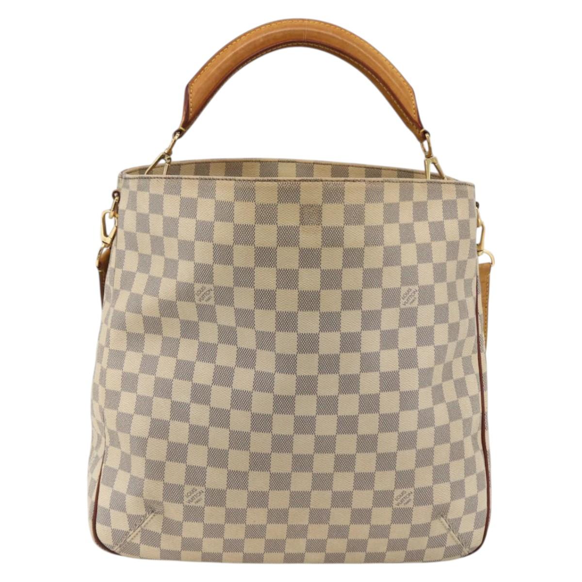 LOUIS VUITTON Damier Azur Sophie Shoulder Bag 2way N41216 LV Auth LNZ075