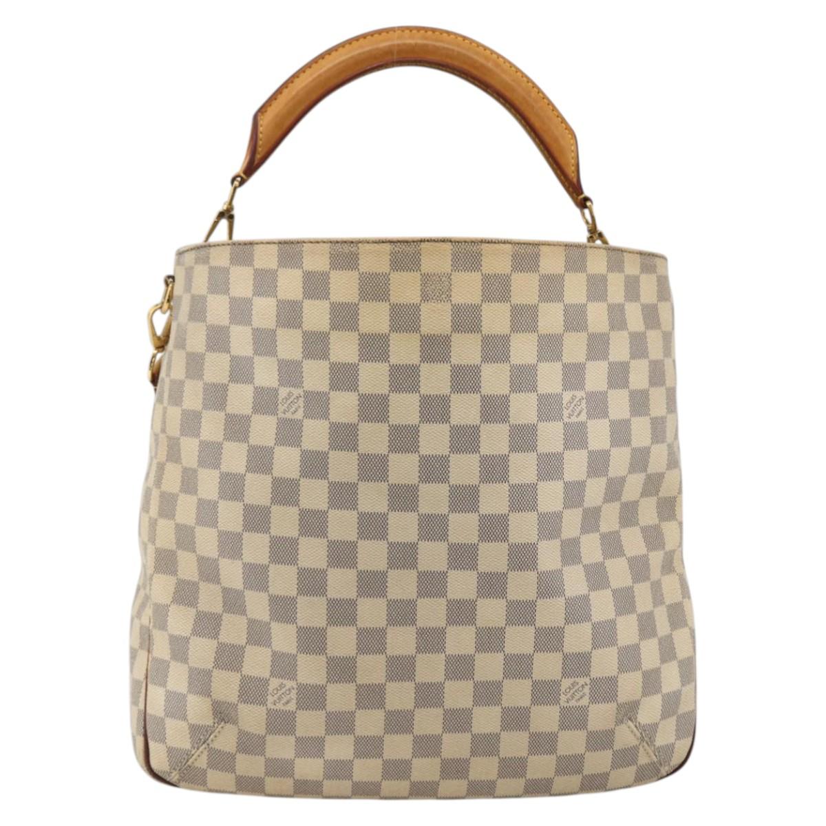 LOUIS VUITTON Damier Azur Sophie Shoulder Bag 2way N41216 LV Auth LNZ075