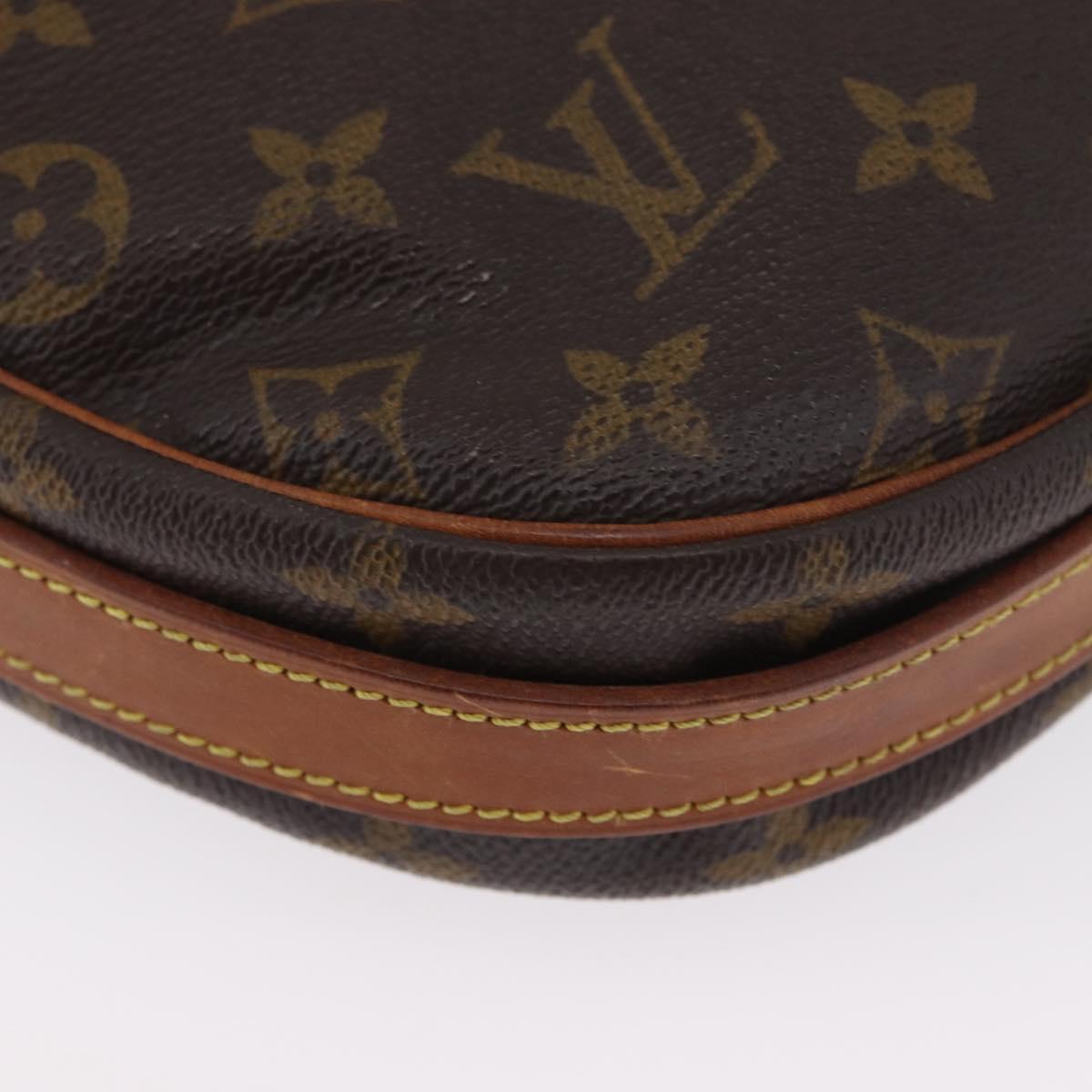 LOUIS VUITTON Monogram Jeune Fille GM Shoulder Bag M51225 LV Auth LNZ101