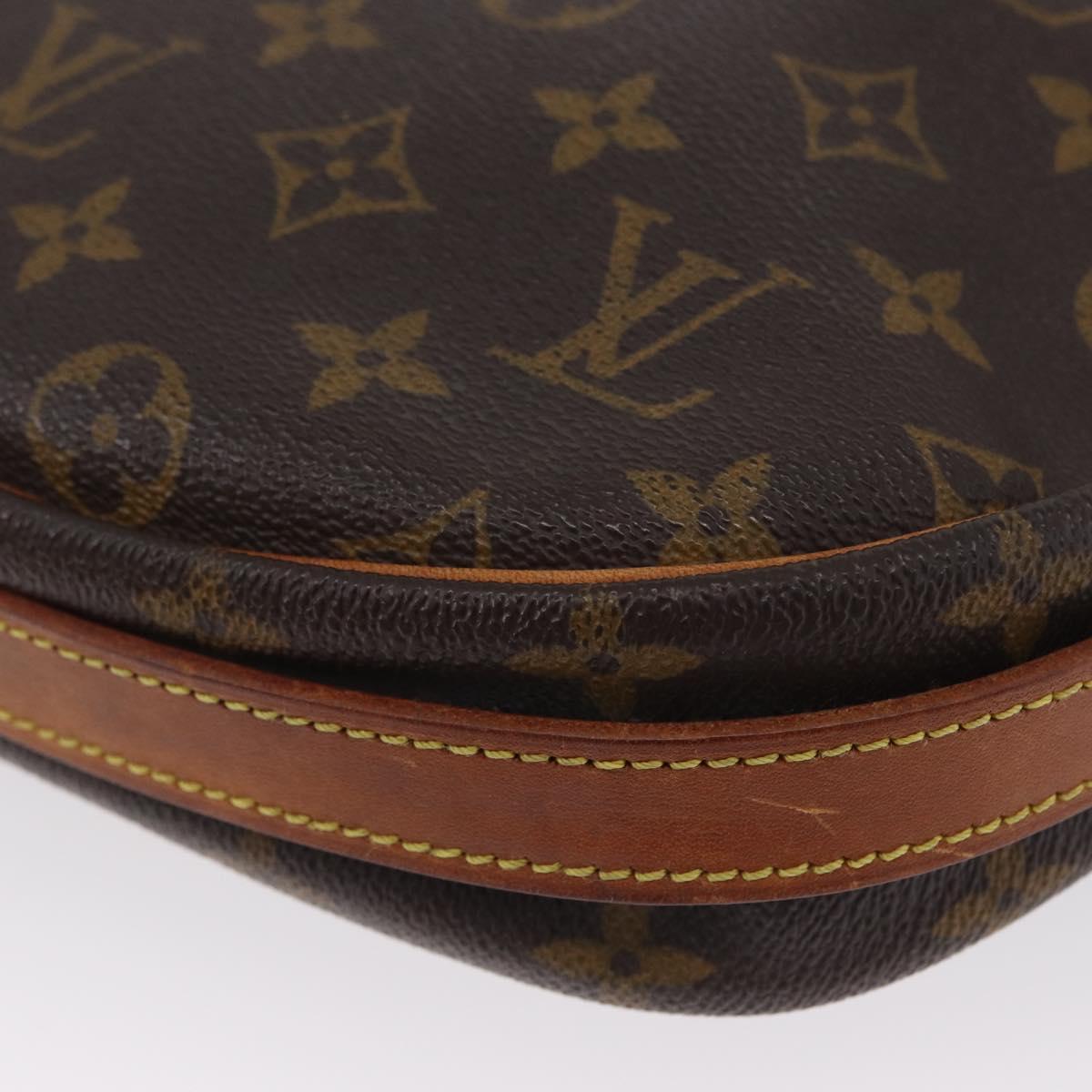LOUIS VUITTON Monogram Jeune Fille GM Shoulder Bag M51225 LV Auth LNZ101