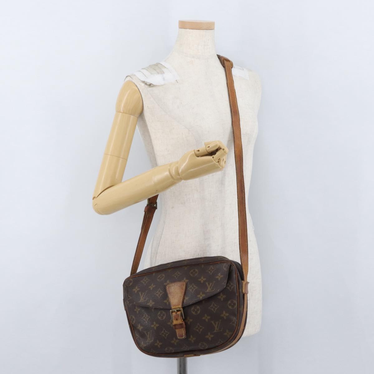 LOUIS VUITTON Monogram Jeune Fille GM Shoulder Bag M51225 LV Auth LNZ101