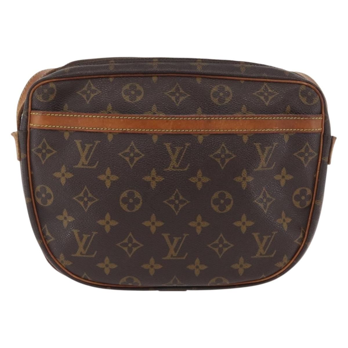 LOUIS VUITTON Monogram Jeune Fille GM Shoulder Bag M51225 LV Auth LNZ101