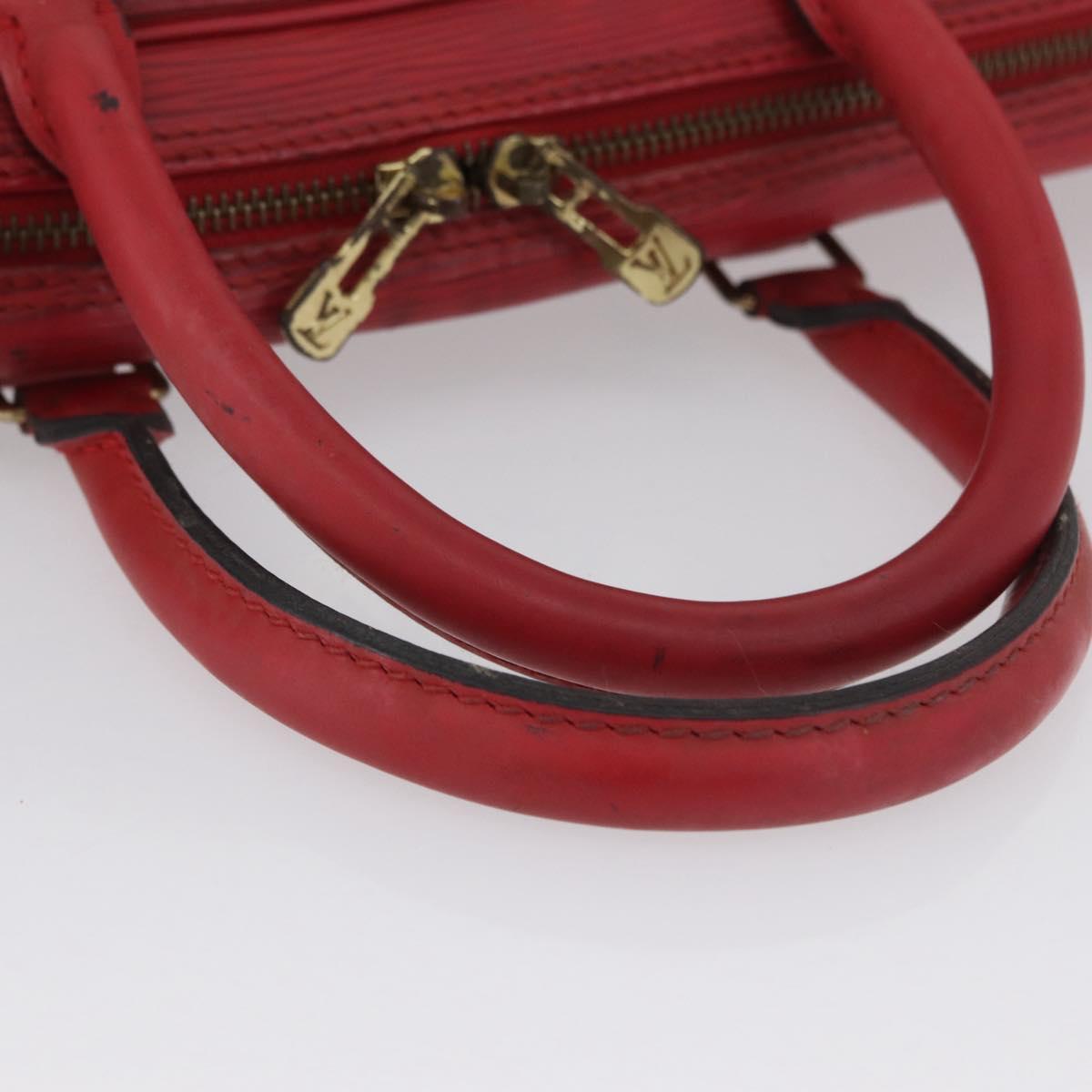 LOUIS VUITTON Epi Porte Documents Voyage Business Bag Red M54477 LV Auth LNZ1011