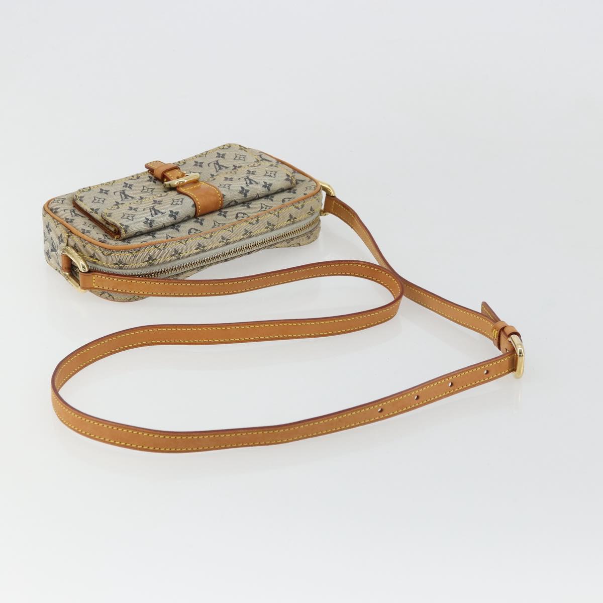 LOUIS VUITTON Monogram Mini Juliet MM Shoulder Bag Blue M92004 LV Auth LNZ102