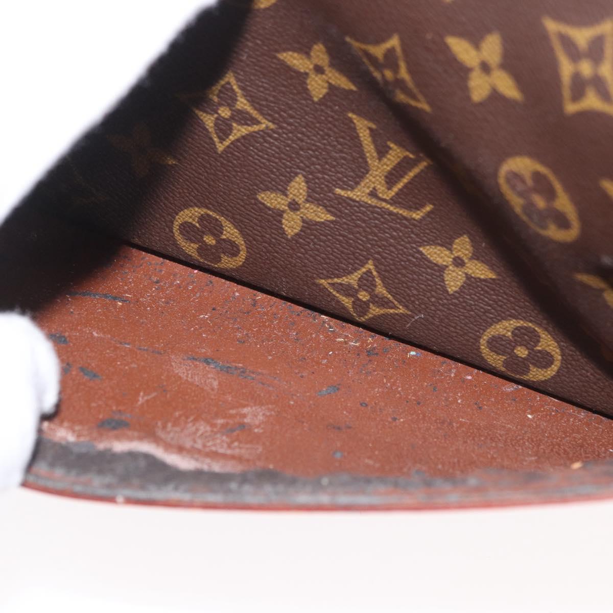 LOUIS VUITTON Monogram Compiegne 28 Clutch Bag M51845 LV Auth BSZ636