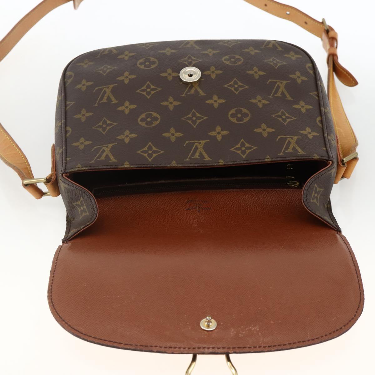LOUIS VUITTON Monogram Saint Cloud GM Shoulder Bag M51242 LV Auth BSZ640