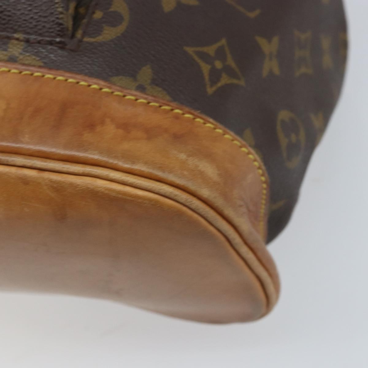 LOUIS VUITTON Monogram Montsouris MM Backpack M51136 LV Auth BSZ653