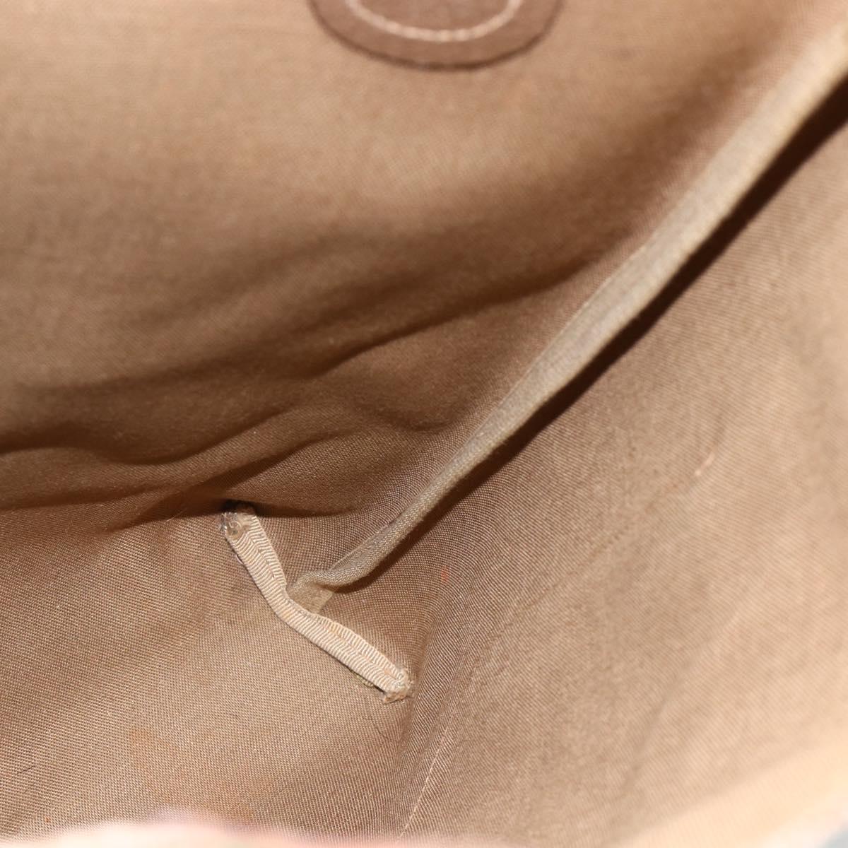 GUCCI GG Supreme Web Sherry Line Tote Bag PVC Beige Red 39 02 003 Auth BSZ658