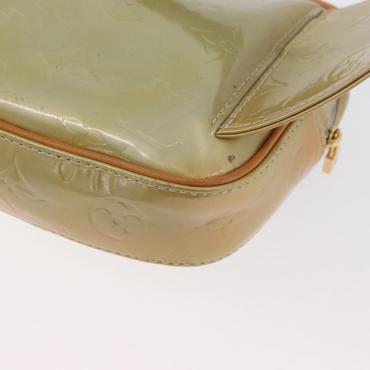 LOUIS VUITTON Monogram Vernis Fulton Waist bag Gris M91041 LV Auth BSZ666