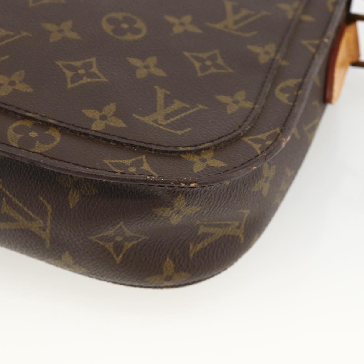 LOUIS VUITTON Monogram Saint Cloud GM Shoulder Bag M51242 LV Auth BSZ674