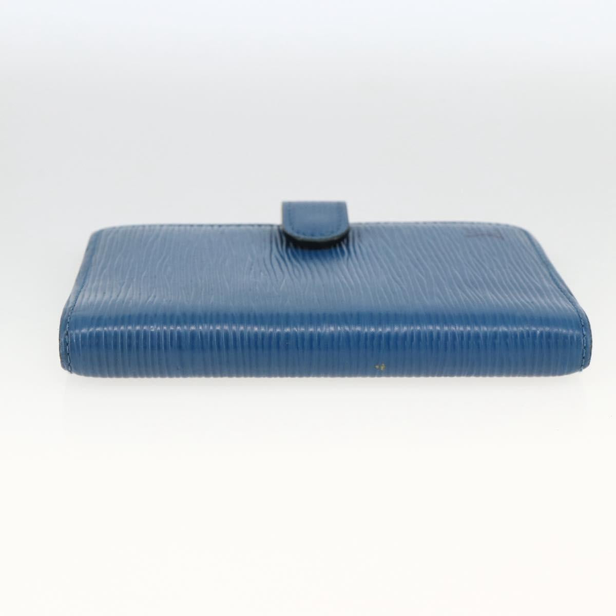 LOUIS VUITTON Epi Agenda PM Day Planner Cover Blue R20055 LV Auth BSZ683