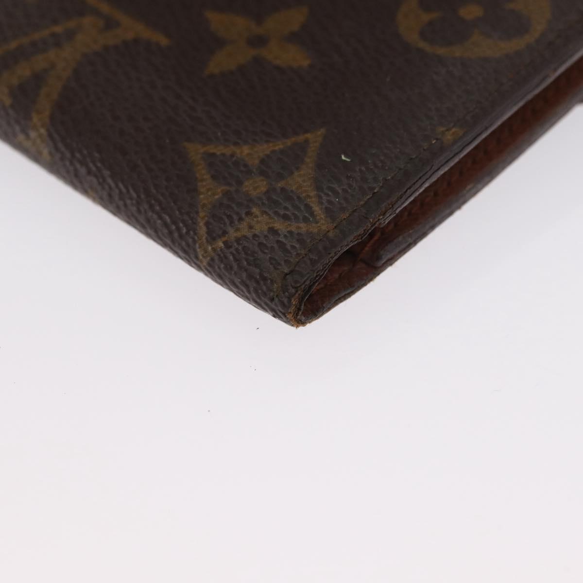 LOUIS VUITTON Monogram Long Wallet LV Auth BSZ688