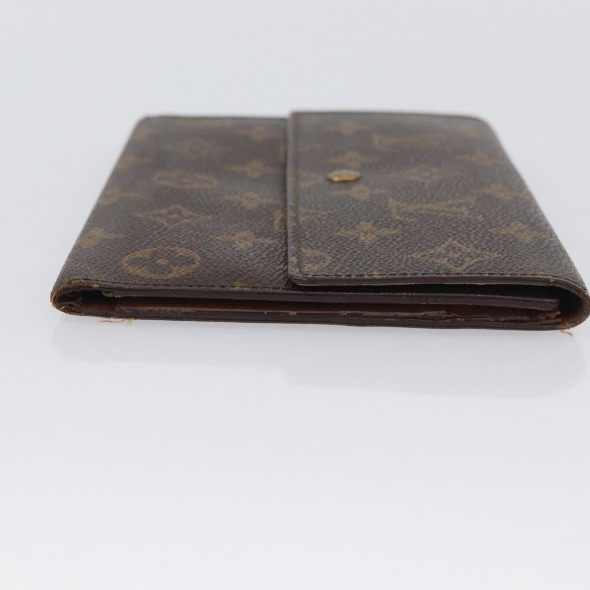 LOUIS VUITTON Monogram Long Wallet LV Auth BSZ688