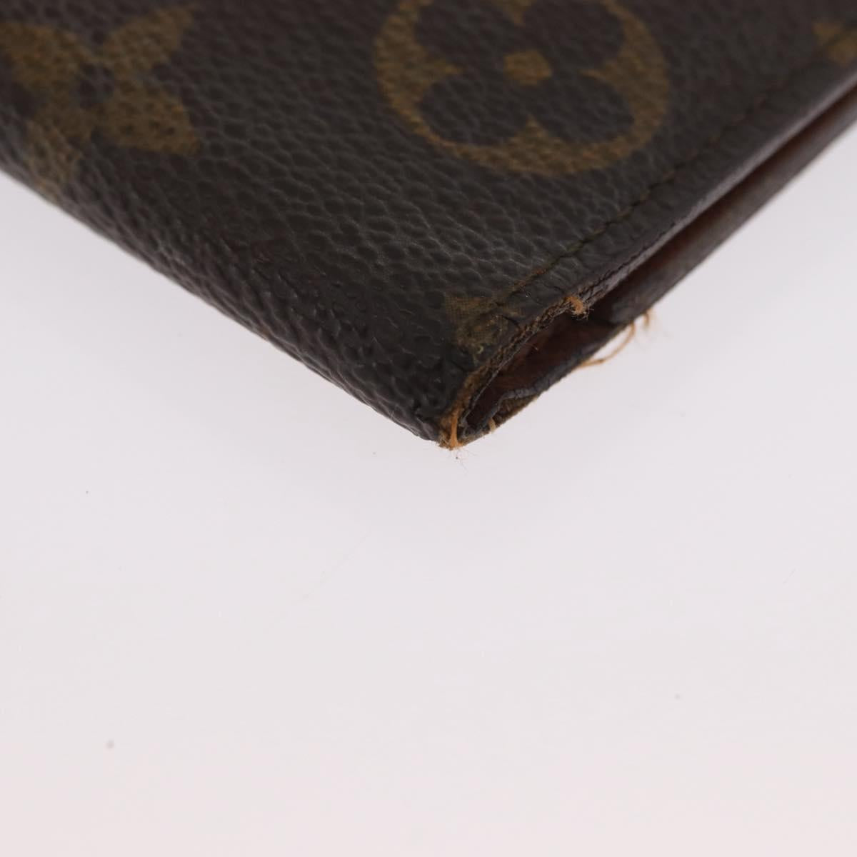 LOUIS VUITTON Monogram Long Wallet LV Auth BSZ688