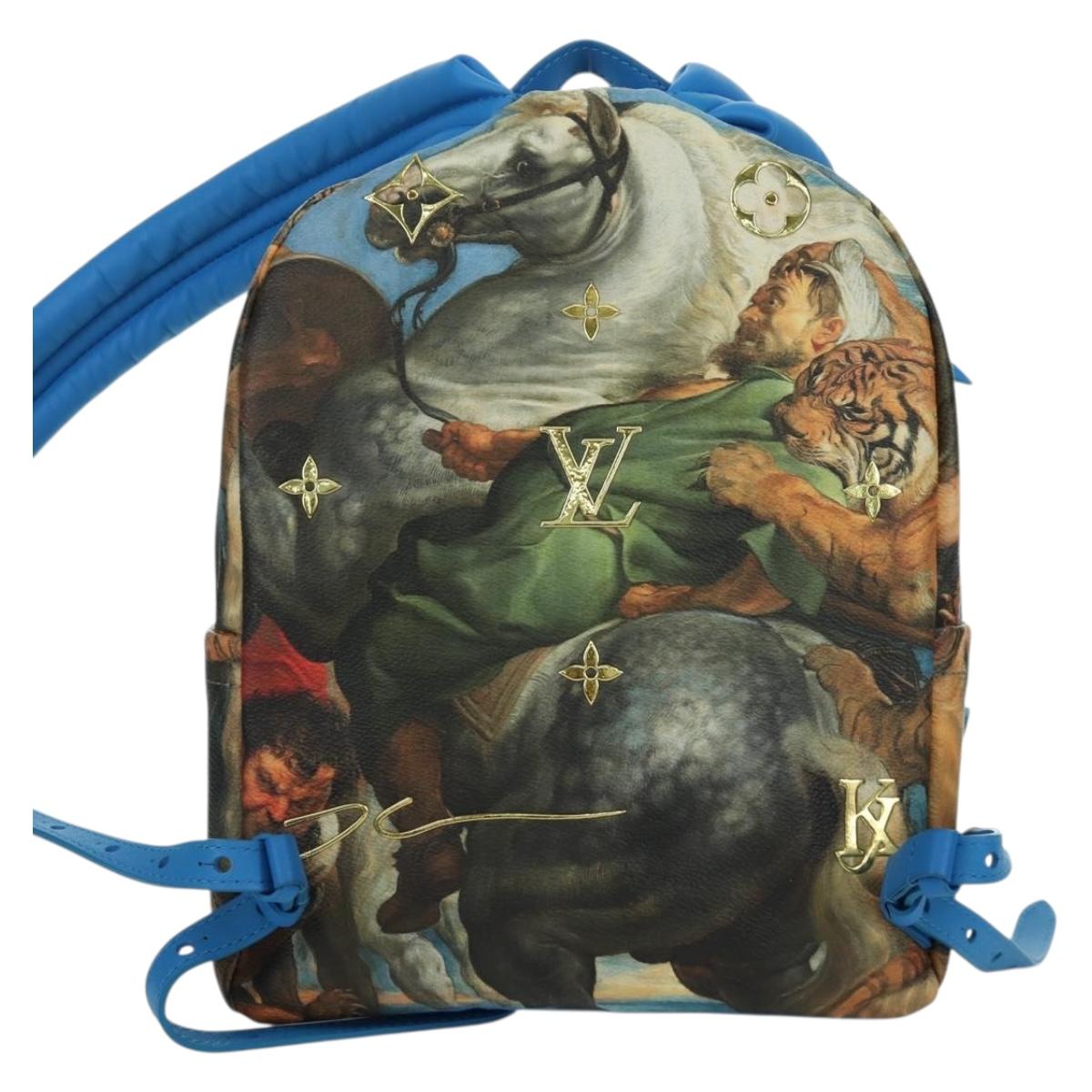 LOUIS VUITTON Masters Collection Palm Springs PM Backpack M43335 Auth BSZ693SAM