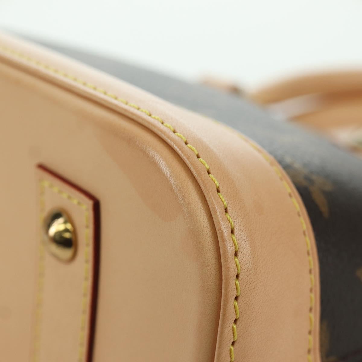 LOUIS VUITTON Monogram Alma BB Hand Bag 2way M53152 LV Auth BSZ694M