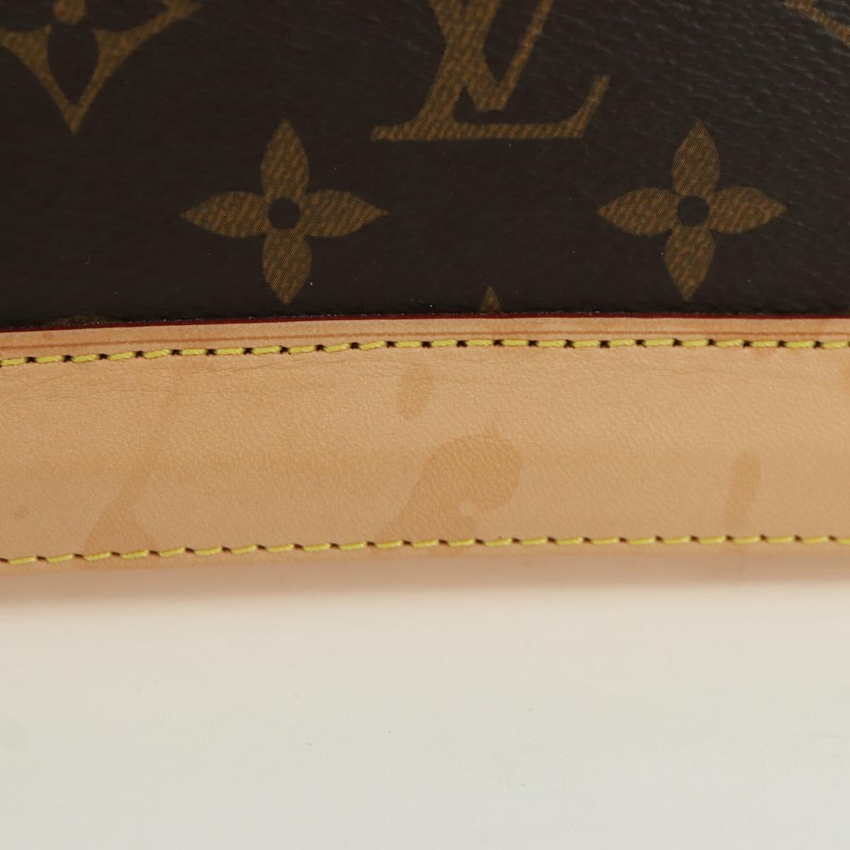 LOUIS VUITTON Monogram Alma BB Hand Bag 2way M53152 LV Auth BSZ694M
