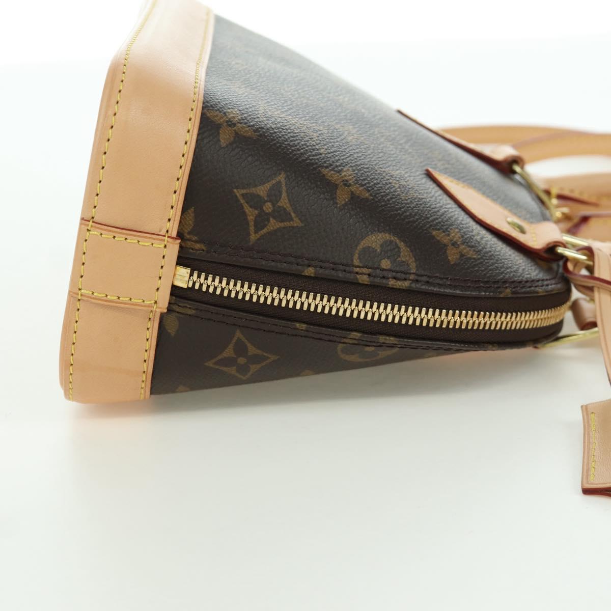 LOUIS VUITTON Monogram Alma BB Hand Bag 2way M53152 LV Auth BSZ694M