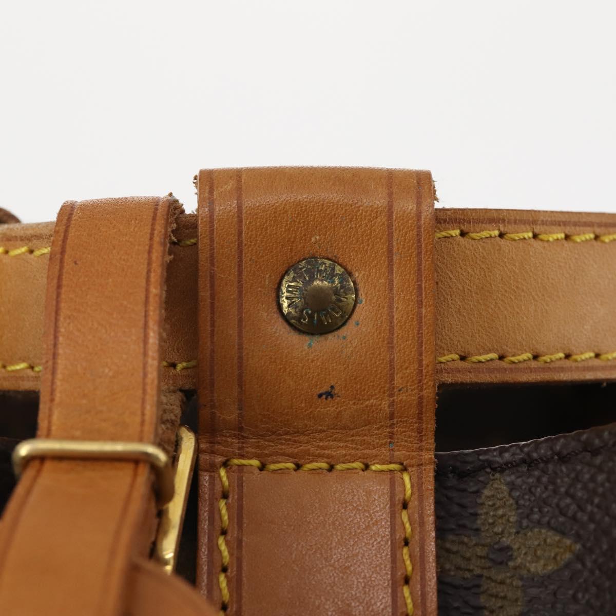 LOUIS VUITTON Monogram Randonnee GM Shoulder Bag M42244 LV Auth LNZ108