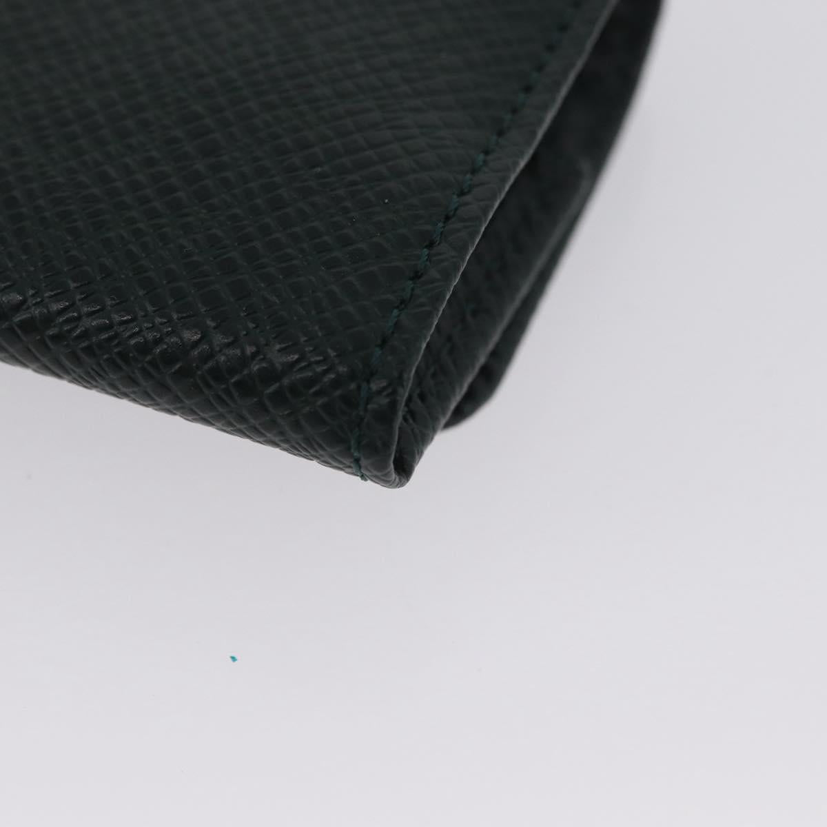 LOUIS VUITTON Taiga Buton De Manchette Cuffs Epicea M30974 LV Auth BSZ696