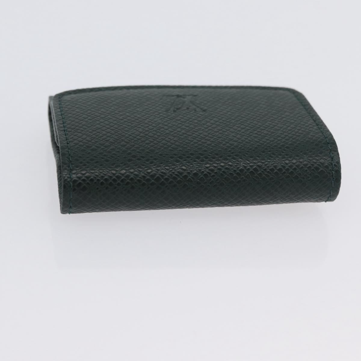 LOUIS VUITTON Taiga Buton De Manchette Cuffs Epicea M30974 LV Auth BSZ696