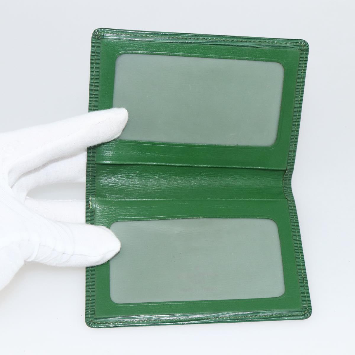 LOUIS VUITTON Monogram Epi Wallet 4 Set Green LV Auth BSZ698