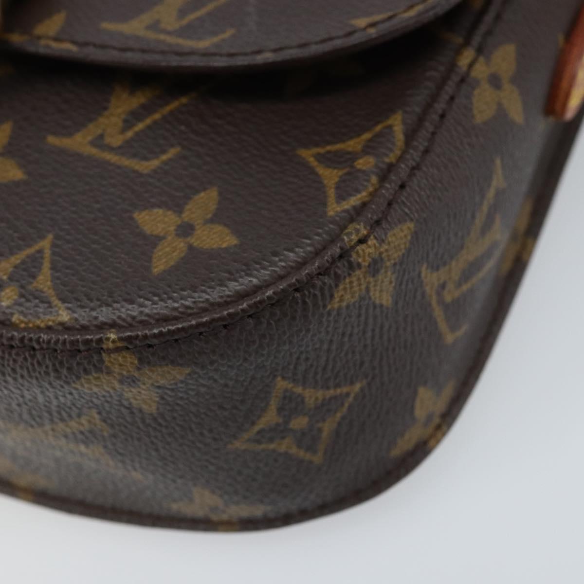 LOUIS VUITTON Monogram Saint Cloud PM Shoulder Bag M51244 LV Auth LNZ111A