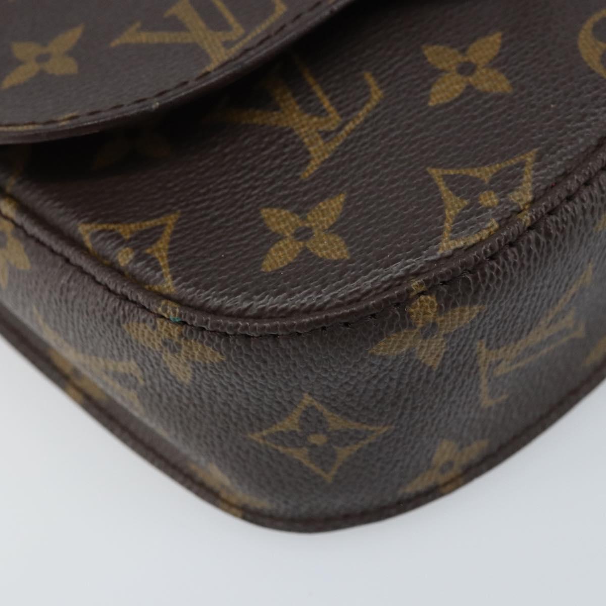 LOUIS VUITTON Monogram Saint Cloud PM Shoulder Bag M51244 LV Auth LNZ111A