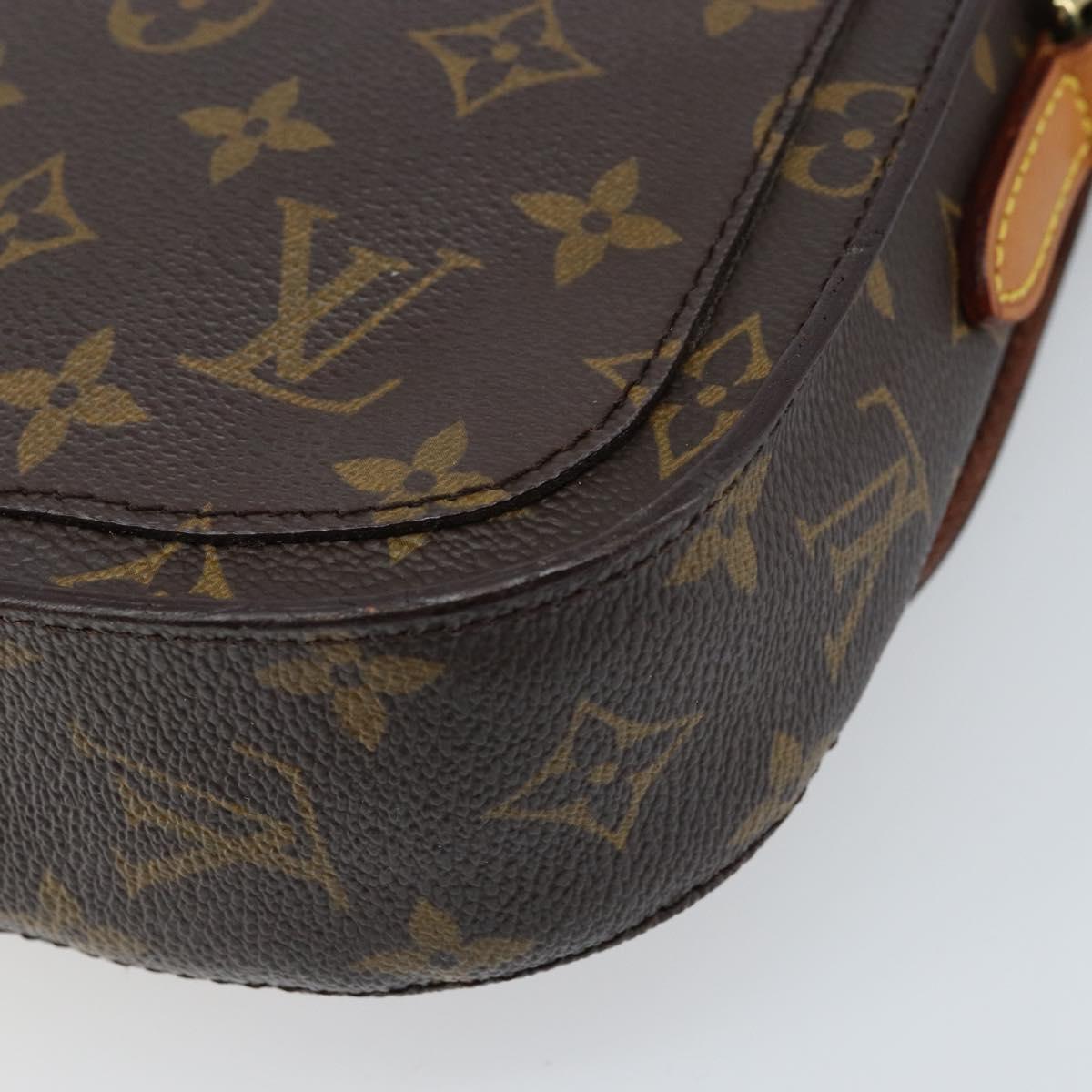 LOUIS VUITTON Monogram Saint Cloud PM Shoulder Bag M51244 LV Auth LNZ111A