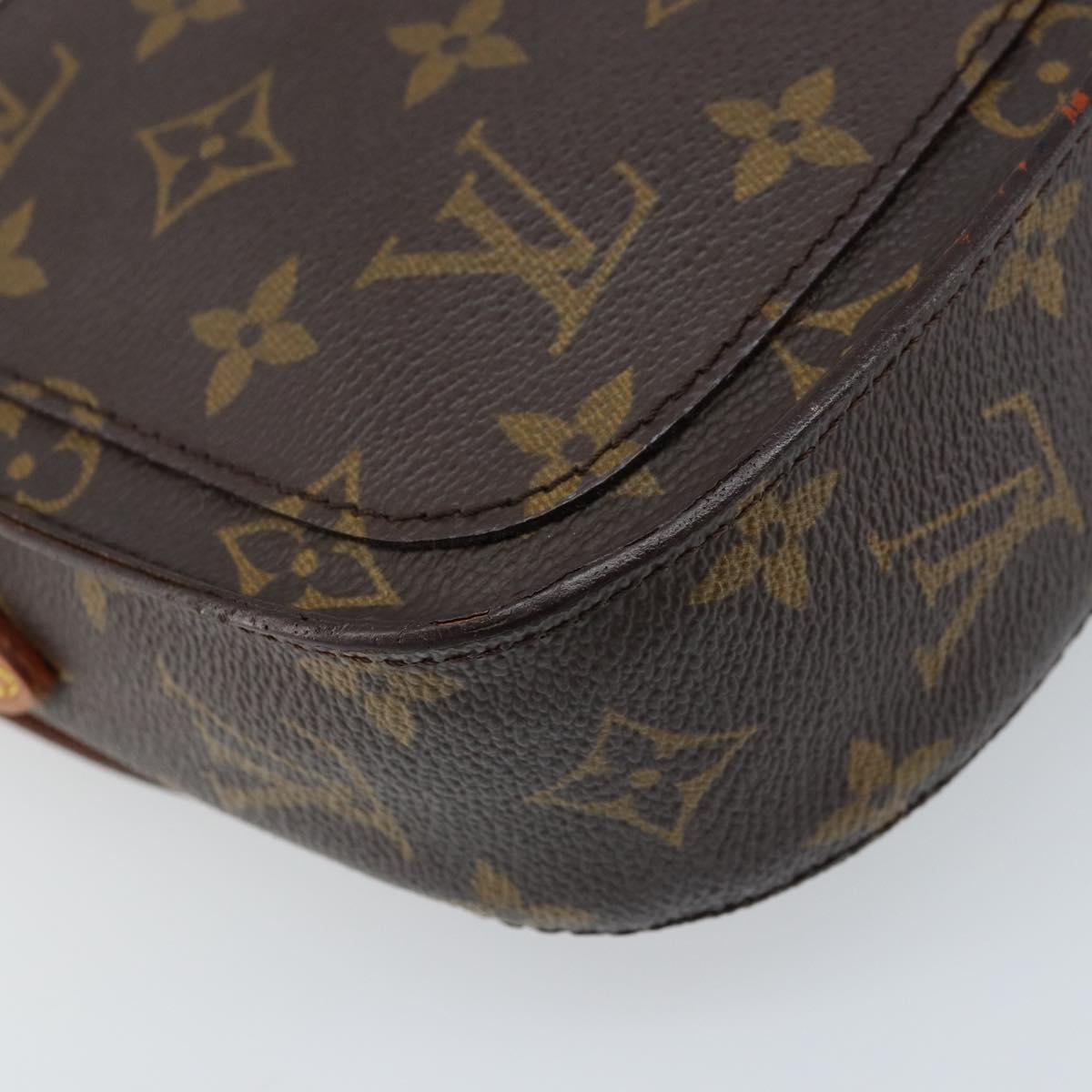 LOUIS VUITTON Monogram Saint Cloud PM Shoulder Bag M51244 LV Auth LNZ111A
