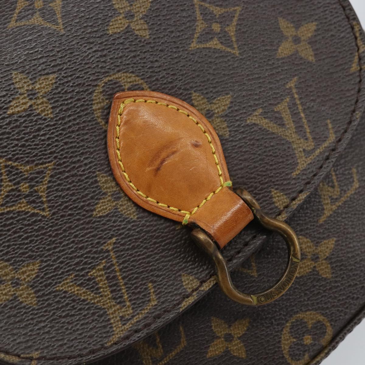 LOUIS VUITTON Monogram Saint Cloud PM Shoulder Bag M51244 LV Auth LNZ111A