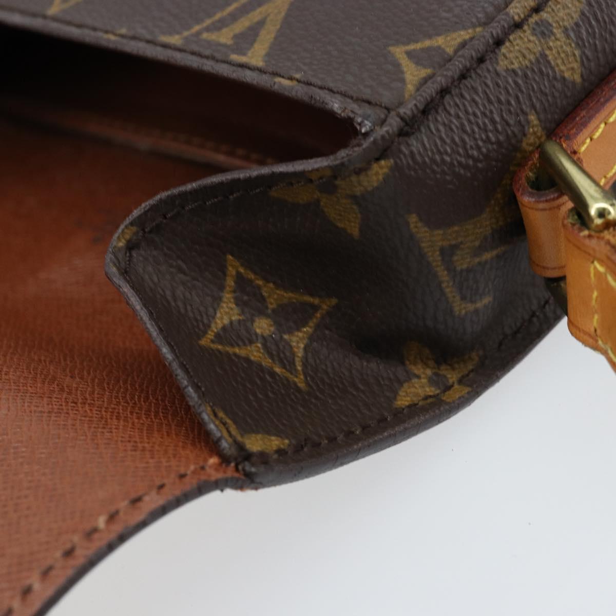 LOUIS VUITTON Monogram Saint Cloud PM Shoulder Bag M51244 LV Auth LNZ111A