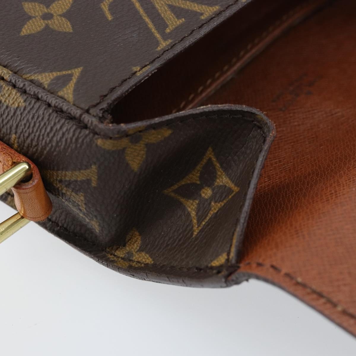 LOUIS VUITTON Monogram Saint Cloud PM Shoulder Bag M51244 LV Auth LNZ111A