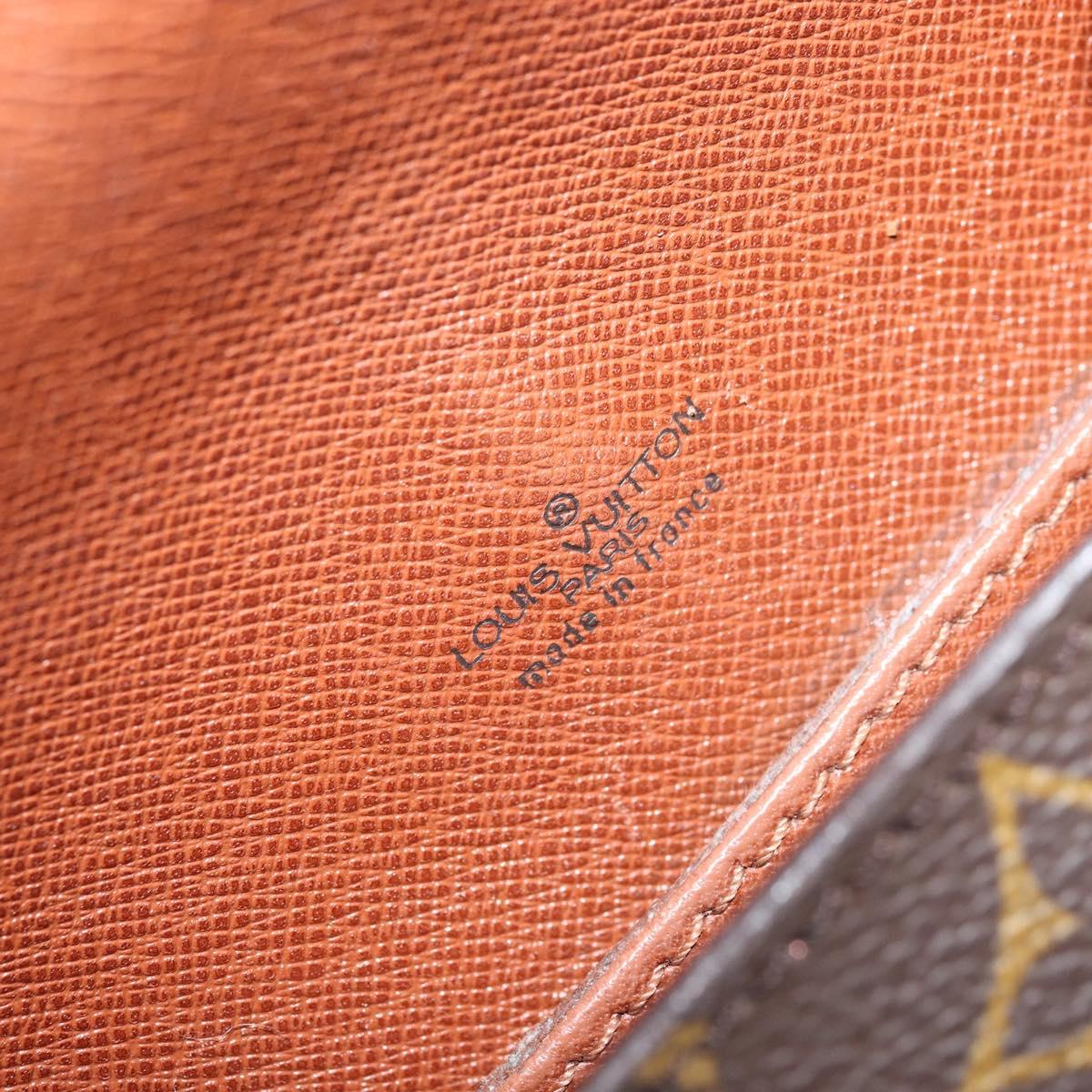 LOUIS VUITTON Monogram Saint Cloud PM Shoulder Bag M51244 LV Auth LNZ111A