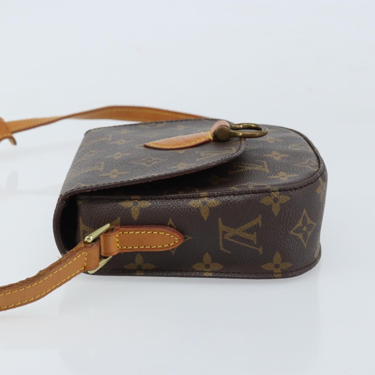 LOUIS VUITTON Monogram Saint Cloud PM Shoulder Bag M51244 LV Auth LNZ111A
