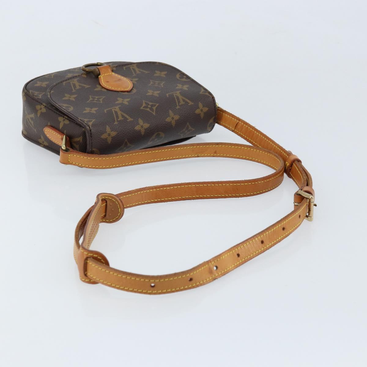 LOUIS VUITTON Monogram Saint Cloud PM Shoulder Bag M51244 LV Auth LNZ111A
