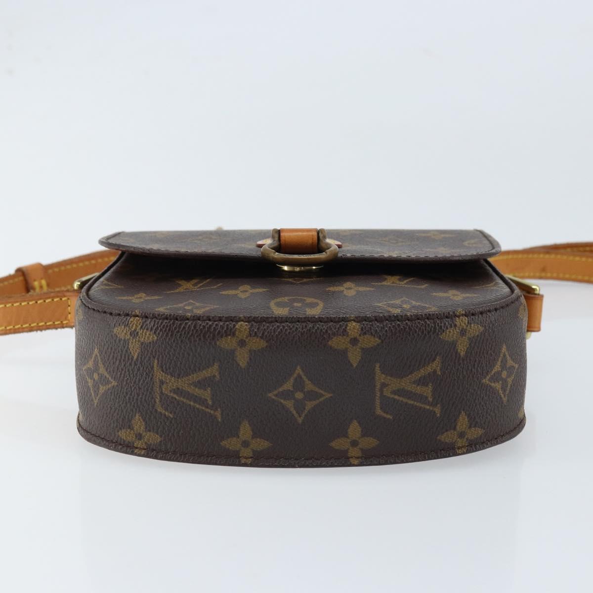 LOUIS VUITTON Monogram Saint Cloud PM Shoulder Bag M51244 LV Auth LNZ111A
