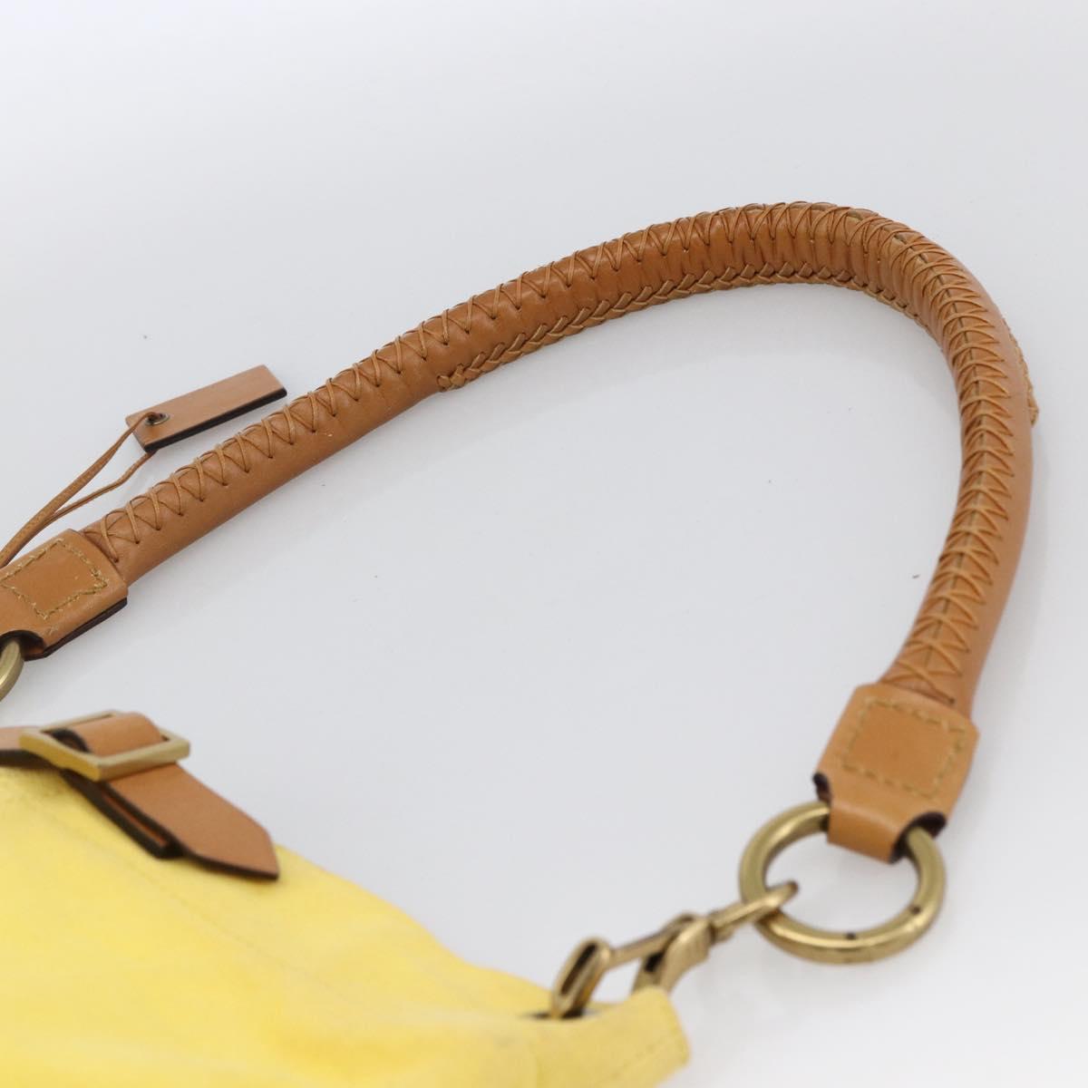 GUCCI Shoulder Bag Canvas Outlet Yellow Gold 110232 Auth LNZ114