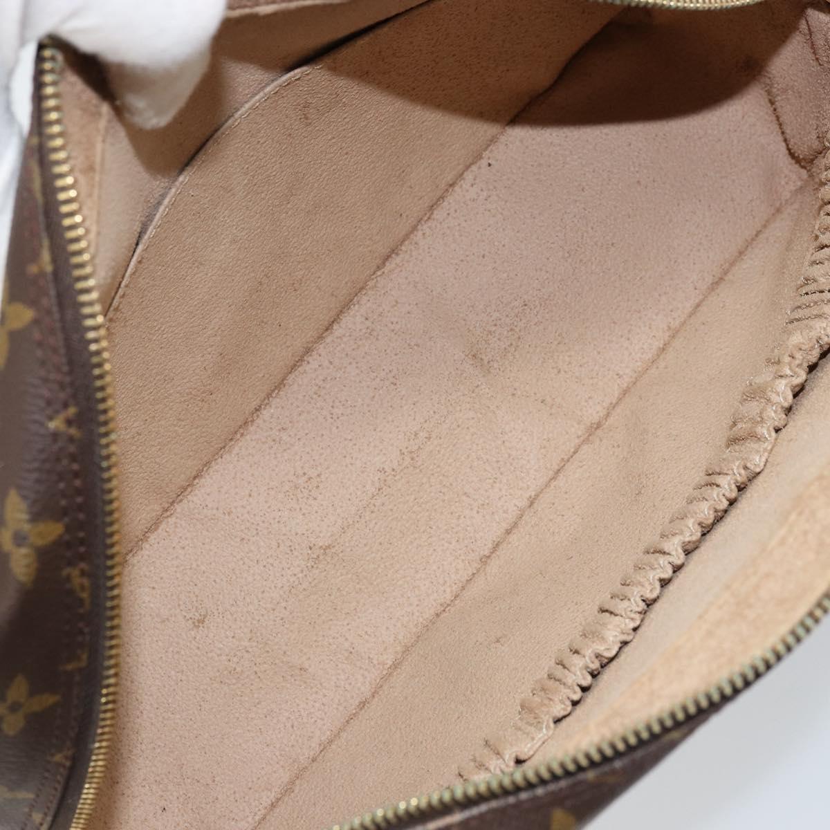 LOUIS VUITTON Monogram Trousse Toilette 28 Clutch Bag M47522 LV Auth LNZ119