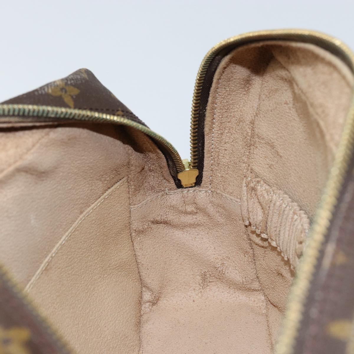 LOUIS VUITTON Monogram Trousse Toilette 28 Clutch Bag M47522 LV Auth LNZ119