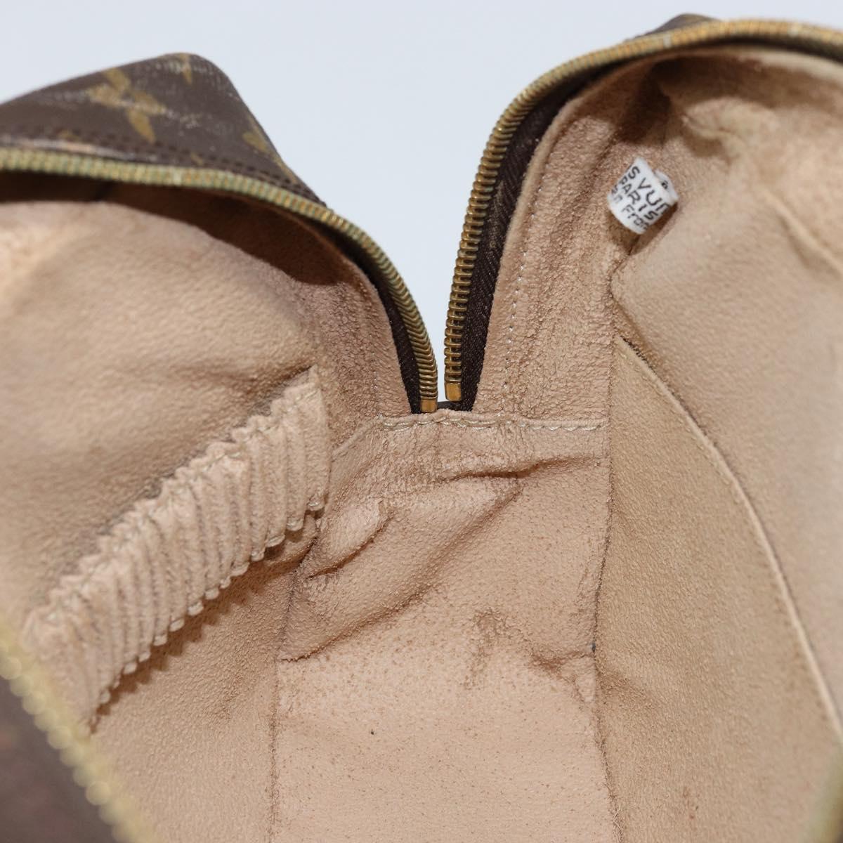 LOUIS VUITTON Monogram Trousse Toilette 28 Clutch Bag M47522 LV Auth LNZ119