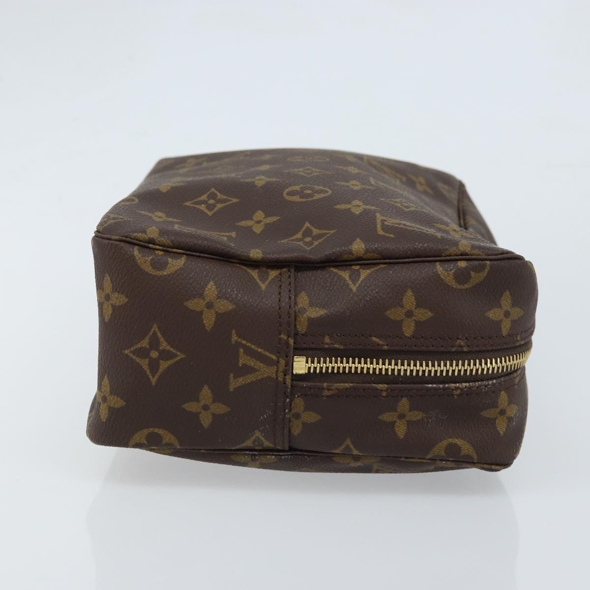 LOUIS VUITTON Monogram Trousse Toilette 28 Clutch Bag M47522 LV Auth LNZ119