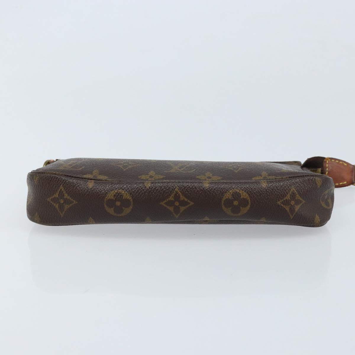LOUIS VUITTON Monogram Pochette Accessoires Pouch M51980 LV Auth LNZ131