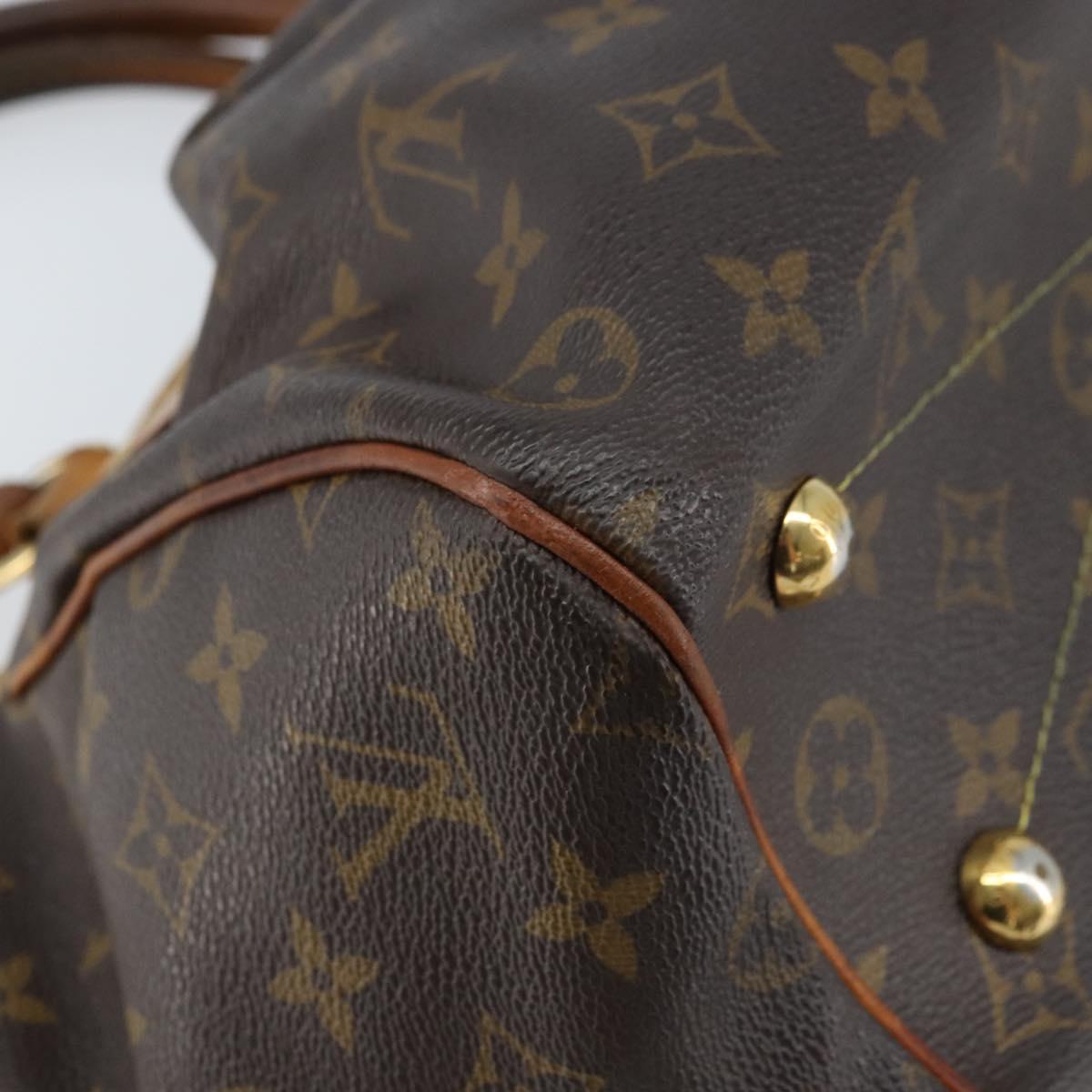 LOUIS VUITTON Monogram Tivoli PM Hand Bag M40143 LV Auth LNZ153